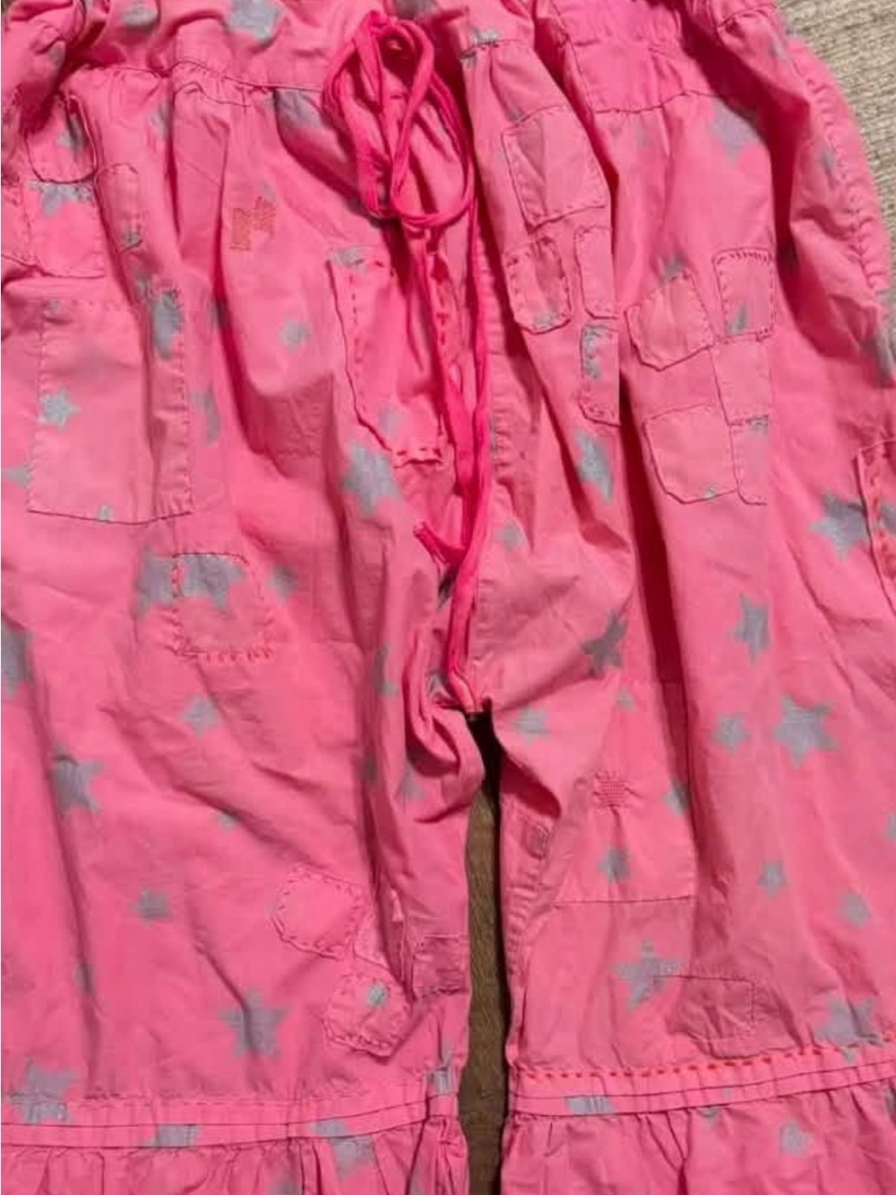 Magnolia Pearl Pink Drawstring Star Print Pants